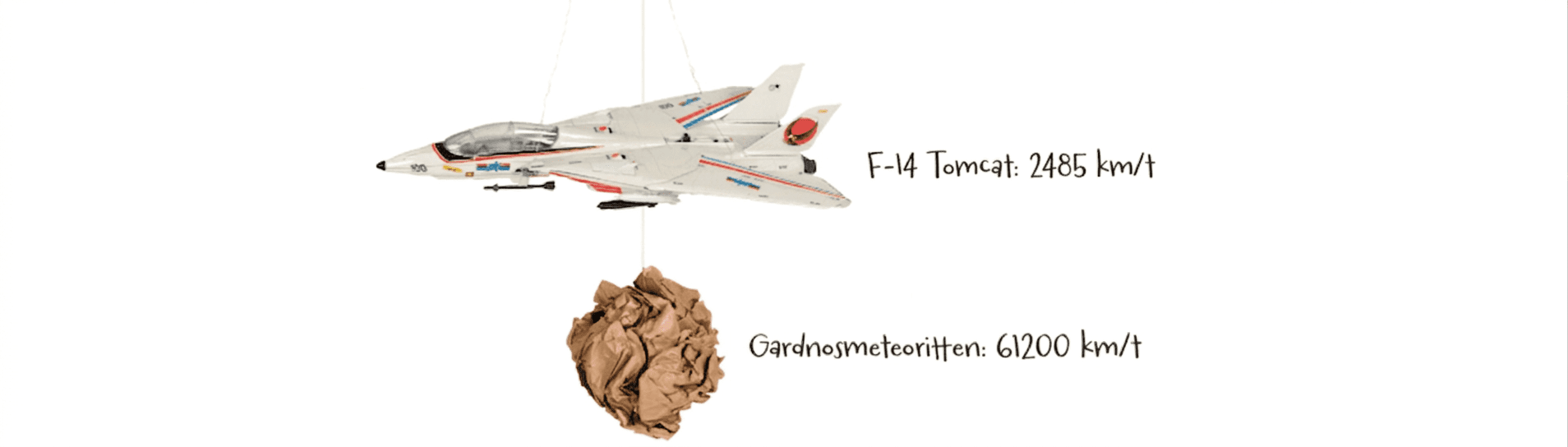 Gardnos Meteorittpark fart wide