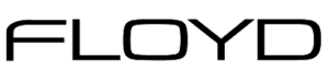 Floyd logo svart smal